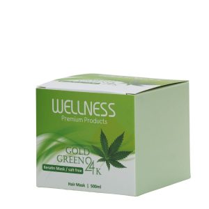 מסכת קרטין ללא מלחים 24K- וולנס WELLNESS
