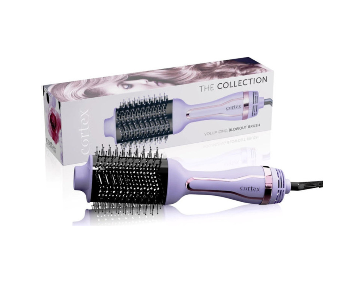 מברשת פן חשמלית Beauty Blowout Brush קורטקס צבע סגול קורטקס CORTEX
