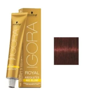 צבע לשיער מספר 5-80- איגורה רויאל שוורצקופף IGORA ROYAL SCHWARZKOPF