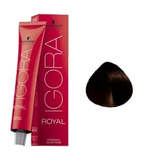 צבע לשיער מספר 3.65- איגורה רויאל שוורצקופף IGORA ROYAL SCHWARZKOPF