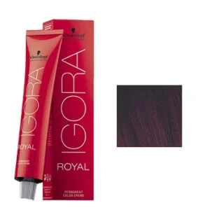 צבע לשיער מספר 5.99- איגורה רויאל שוורצקופף IGORA ROYAL SCHWARZKOPF