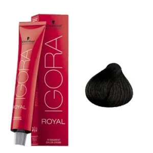 צבע לשיער מספר 3.0- איגורה רויאל שוורצקופף IGORA ROYAL SCHWARZKOPF