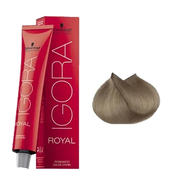 צבע לשיער מספר 9-1- איגורה רויאל שוורצקופף IGORA ROYAL SCHWARZKOPF