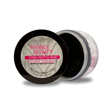 שעווה ברזילאית שחורה למיקרוגל-פראנס ביוטי france beauty