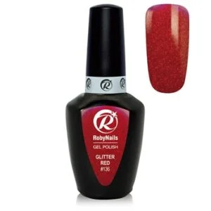 לק ג`ל גוון- GILTTER RED