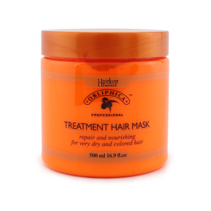 מסכת כתומה לשיער יבש מאוד וצבוע 500 מ"ל - היירוקופ אובליפיחה HAIRKOP OBLIPHICA