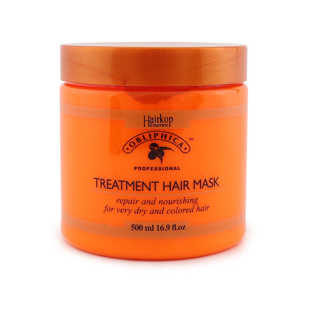 מסכת כתומה לשיער יבש מאוד וצבוע 500 מ"ל - היירוקופ אובליפיחה HAIRKOP OBLIPHICA