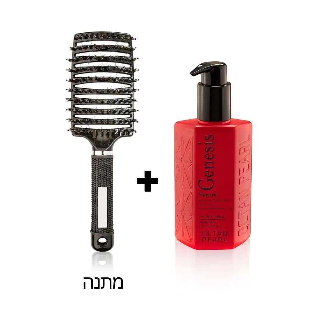 מילק סרום ג'נסיס 125 מ"ל ומברשת מתירה קשרים מתנה - אוקטן פרל OCTAN PEARL