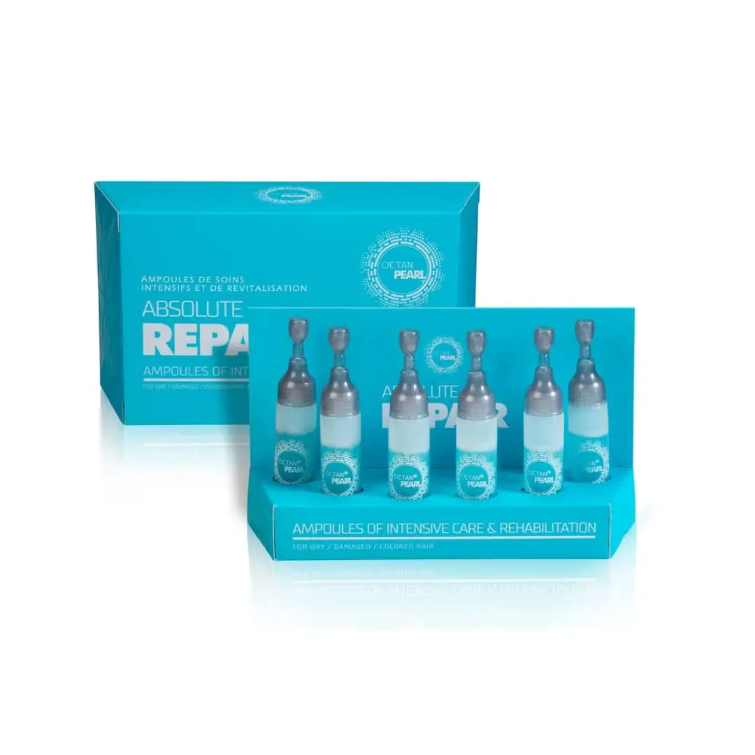 אמפולות לשיער אבסולוט ריפייר לטיפול בשיער יבש ופגום - אוקטן פרל OCTAN PEARL