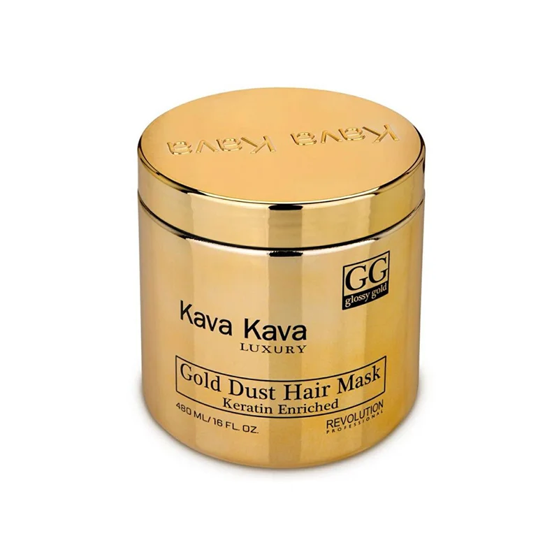 מסכה לשיער יבש/פגום סדרת זהב 480 מ"ל- קווה קווה KAVA KAVA