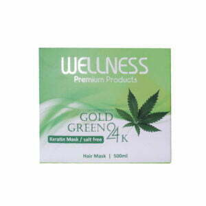 מסכת קרטין ללא מלחים 24K- וולנס WELLNESS