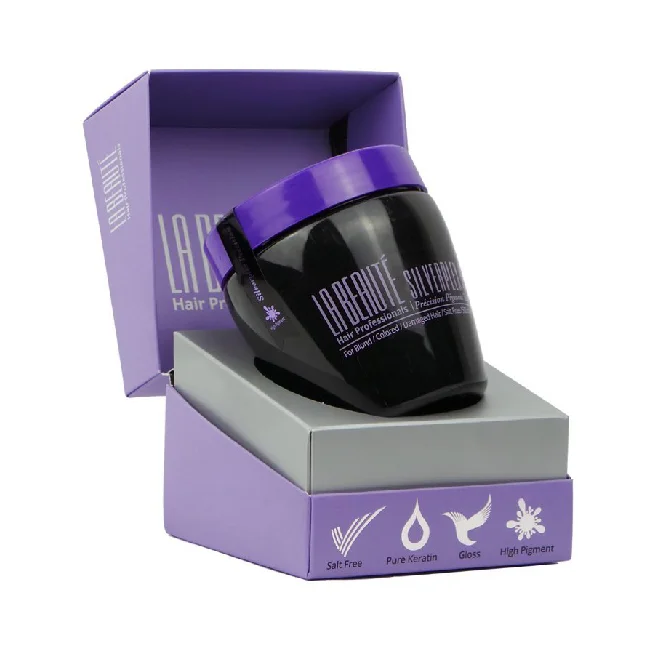 מסכת קרטין סילבר פלקס לשיער מובהר 500 מ"ל - לה בוטה La beaute