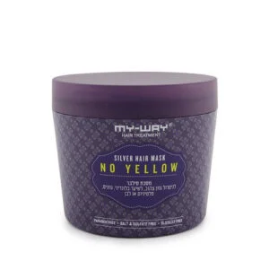 מסכת סילבר ללא מלחים לנטרול גוון צהוב 500 מ"ל - מאי וואי MY WAY