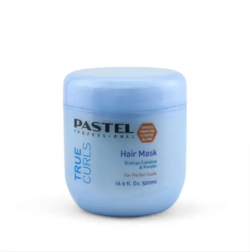 מסכת קראטין ללא מלחים לשיער מתולתל וגלי 500 מ"ל - פסטל PASTEL