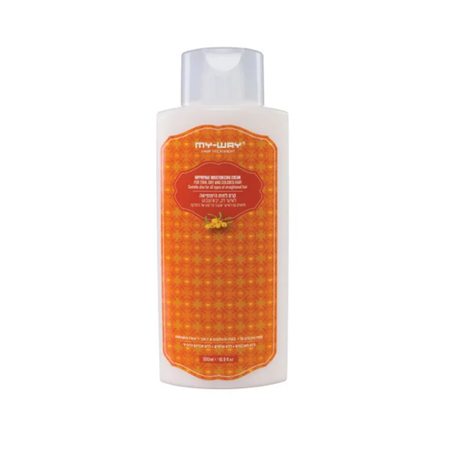 קרם לחות היפופיאה לשיער דק, יבש וצבוע 500 מ"ל - מאי וואי MY WAY