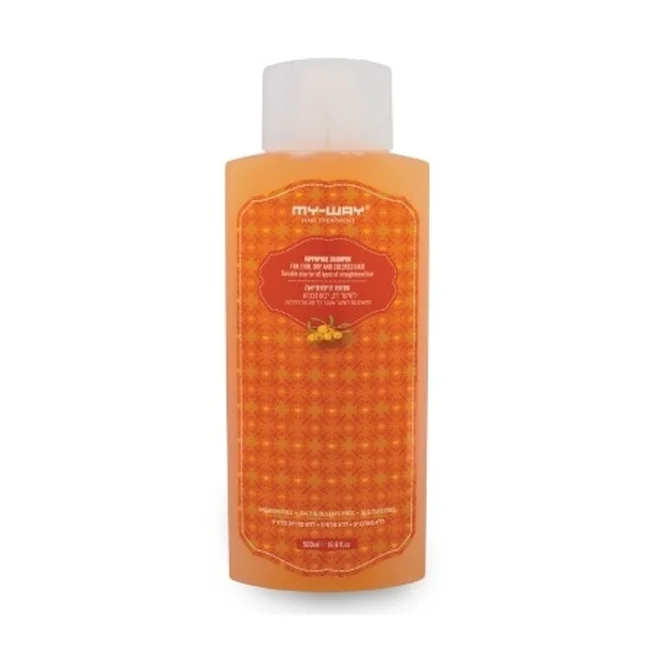 שמפו היפופיאה לשיער דק, יבש וצבוע 500 מ"ל - מאי וואי MY WAY