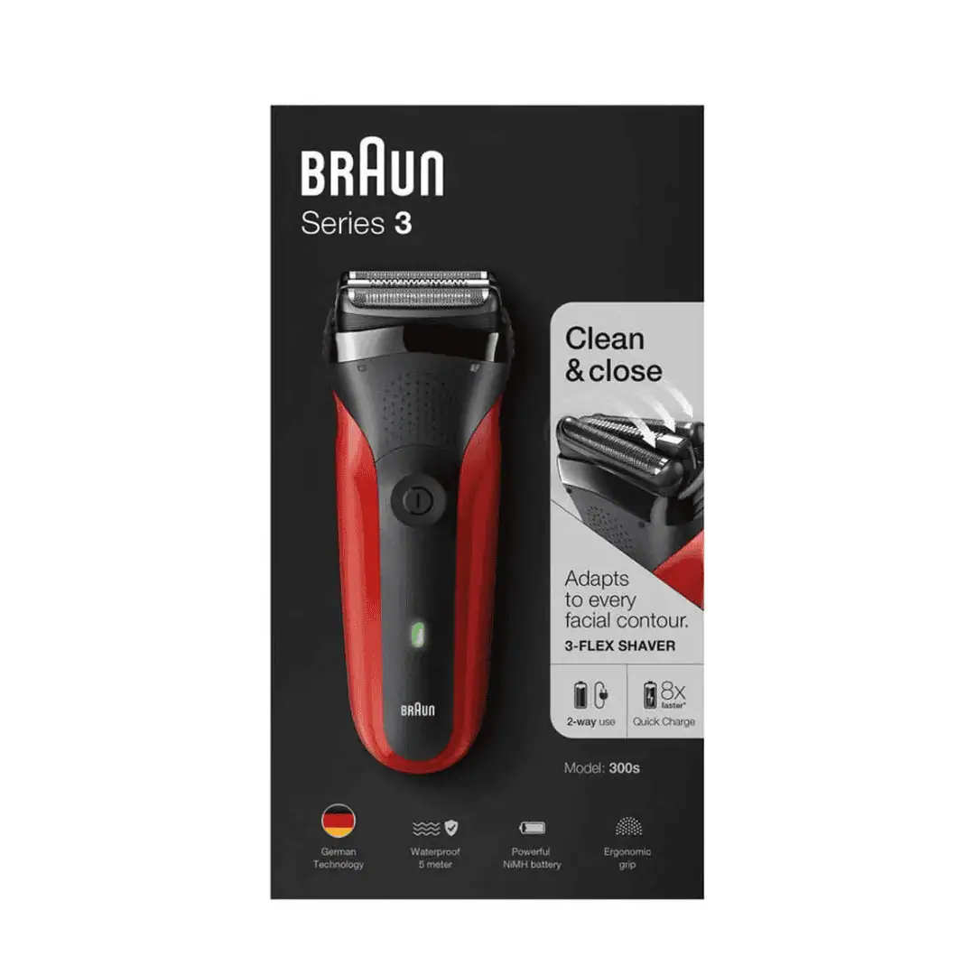 מכונת גילוח בראון סדרה 3 דגם 300S- בראון BRAUN