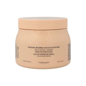 מסכה עשירה ומזינה לשיער מתולתל מסדרת "קרל מיפסטו" 500 מ"ל- קרסטס Kerastas