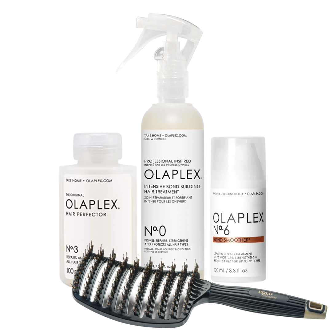 מארז אולפלקס מקצועי לשיער 6+3+0 ומקבלים מברשת במתנה - אולפלקס OLAPLEX