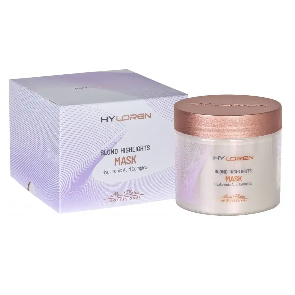 מסכה לשיער מדגישה בלונד הילורן 500 מ"ל- מון פלטין MON PLATIN