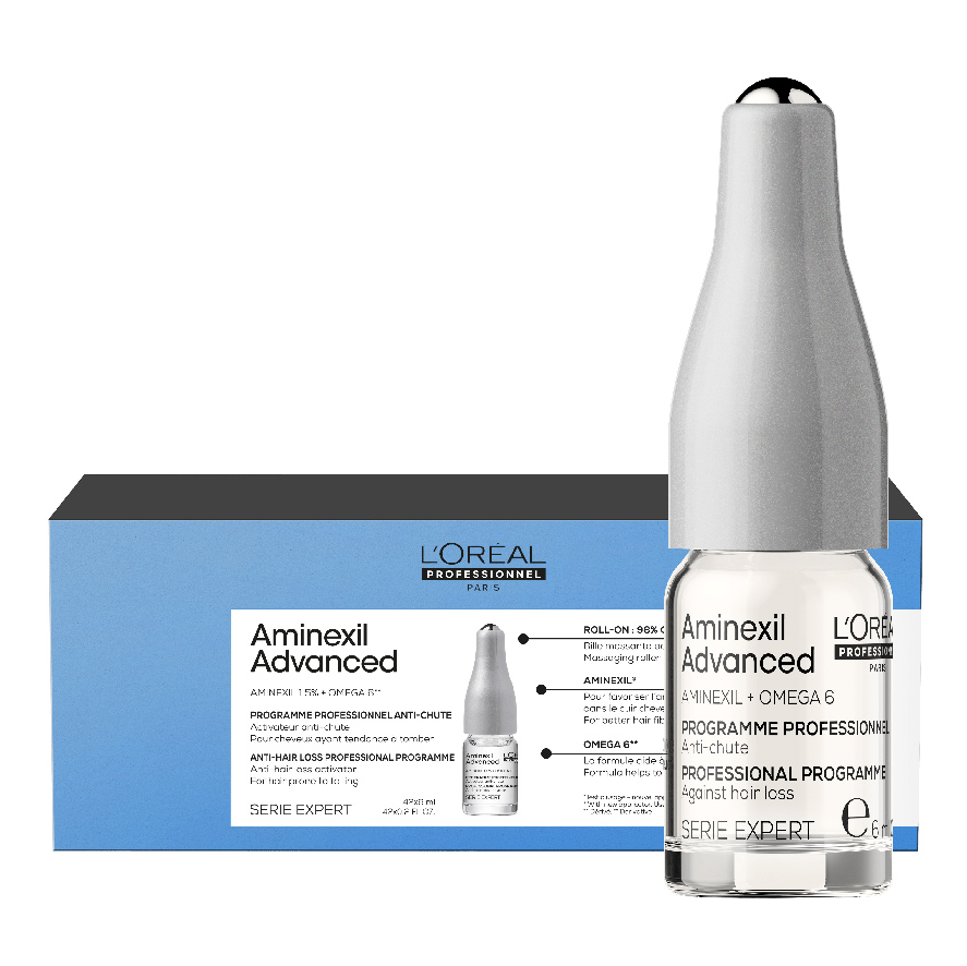 אמפולות לשיער אמינקסיל לחיזוק סיב השערה 42*6 - לוריאל LOREAL