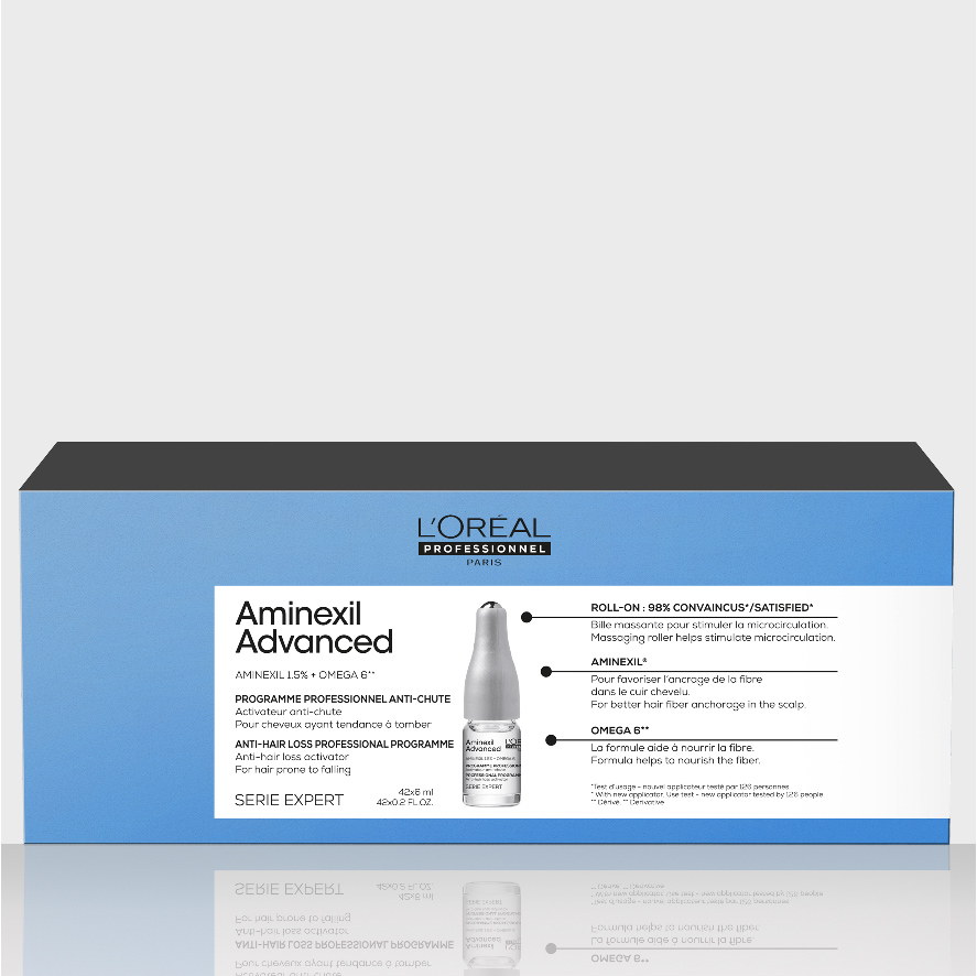 אמפולות לשיער אמינקסיל לחיזוק סיב השערה 42*6 - לוריאל LOREAL – תמונה 3