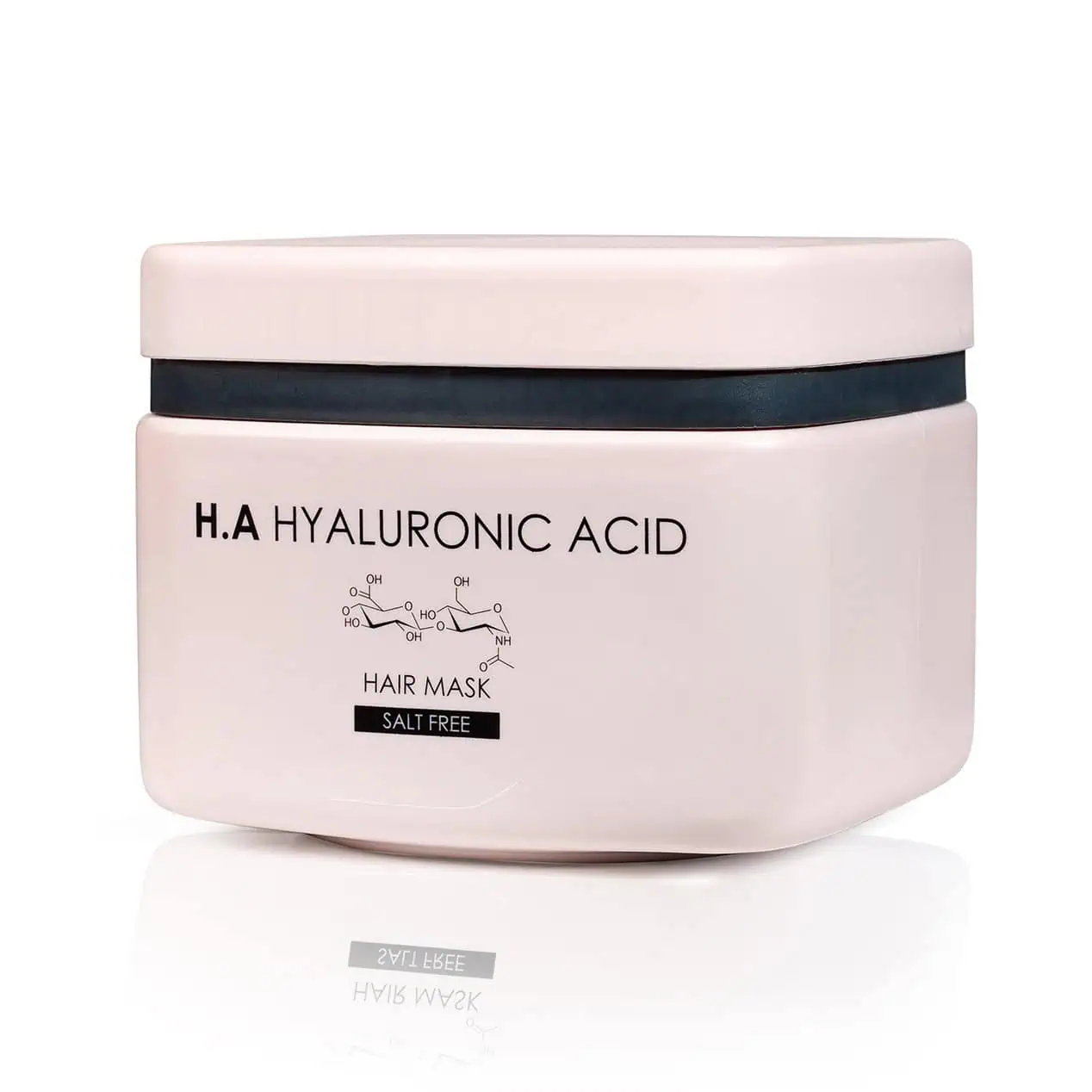 מסכת הזנה לשיער מעושרת בקרטין וחומצה היאלרונית לשיקום שיער פגום יבש או מוחלק 500 מ”ל - H.A