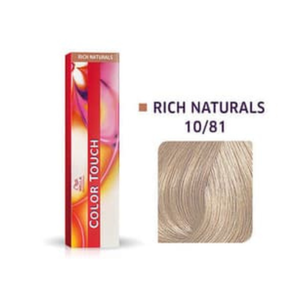 צבע לשיער מקצועי קולור טאץ' 10.81 - WELLA COLOR TOUCH