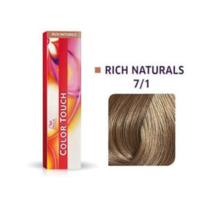 צבע לשיער מקצועי קולור טאץ' 7.1 - WELLA COLOR TOUCH