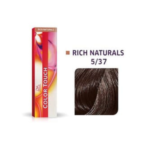 צבע לשיער מקצועי קולור טאץ' 5.37 - WELLA COLOR TOUCH