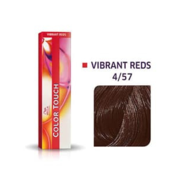 צבע לשיער מקצועי קולור טאץ' 4.57 - WELLA COLOR TOUCH