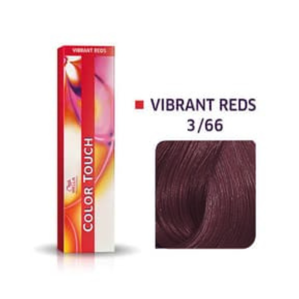 צבע לשיער מקצועי קולור טאץ' 3.66 - WELLA COLOR TOUCH