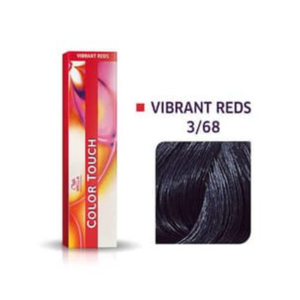צבע לשיער מקצועי קולור טאץ' 3.68 - WELLA COLOR TOUCH