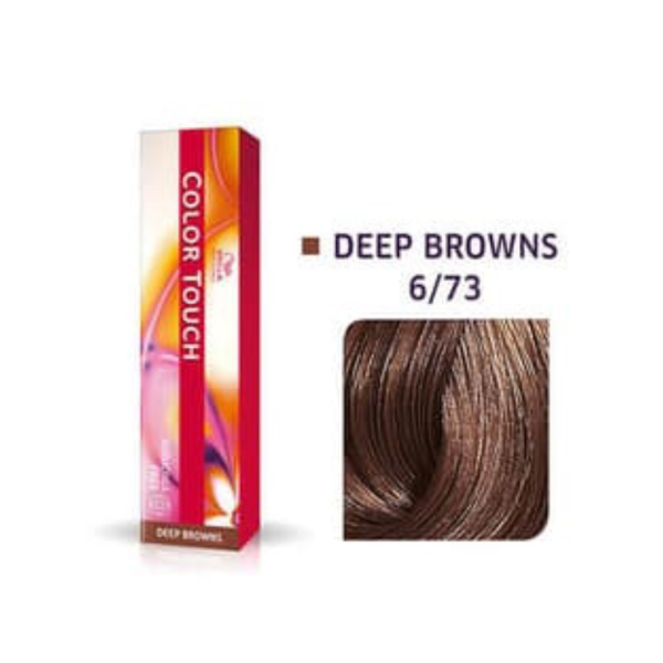 צבע לשיער מקצועי קולור טאץ' 6.73 - WELLA COLOR TOUCH