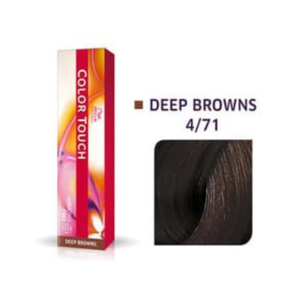 צבע לשיער מקצועי קולור טאץ' 4.71 - WELLA COLOR TOUCH