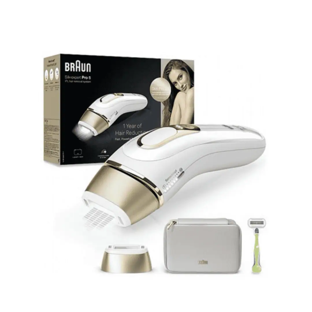 מכשיר להפחתת שיער לצמיתות IPL5 בראון- BRAUN