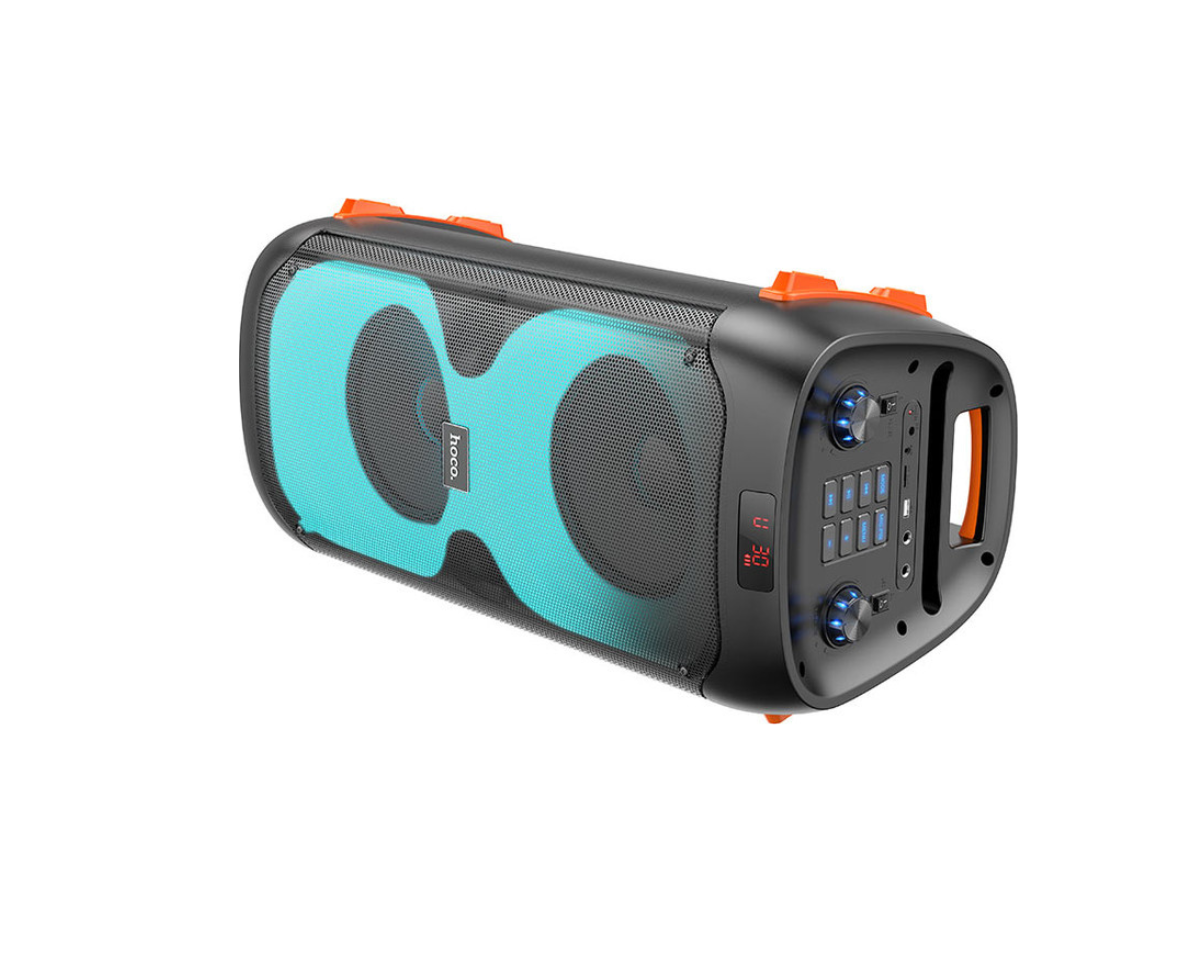 רמקול קריוקי אלחוטי BS53 Manhattan עם 2 מיקרופונים - הוקו HOCO – תמונה 3