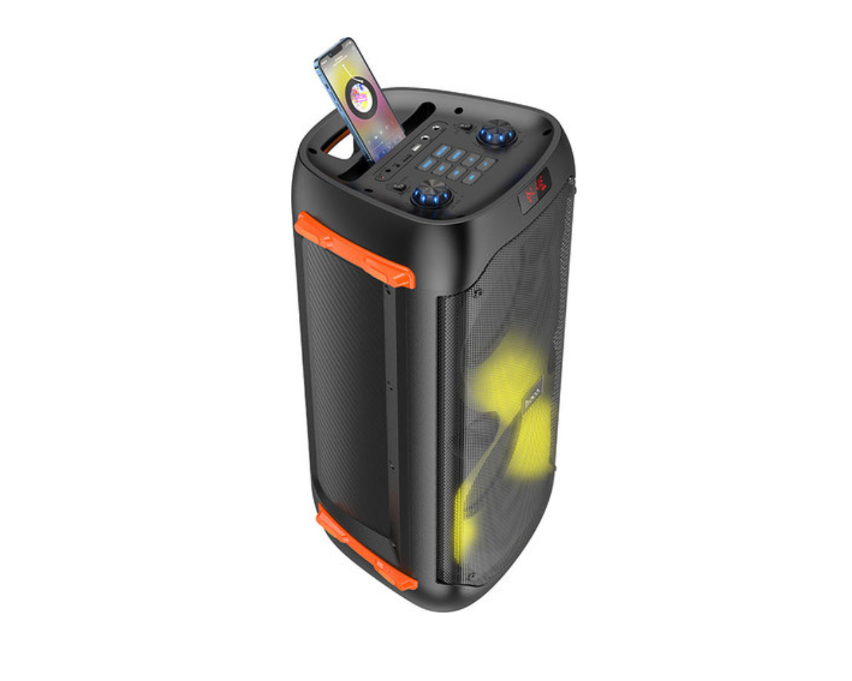 רמקול קריוקי אלחוטי BS53 Manhattan עם 2 מיקרופונים - הוקו HOCO – תמונה 2