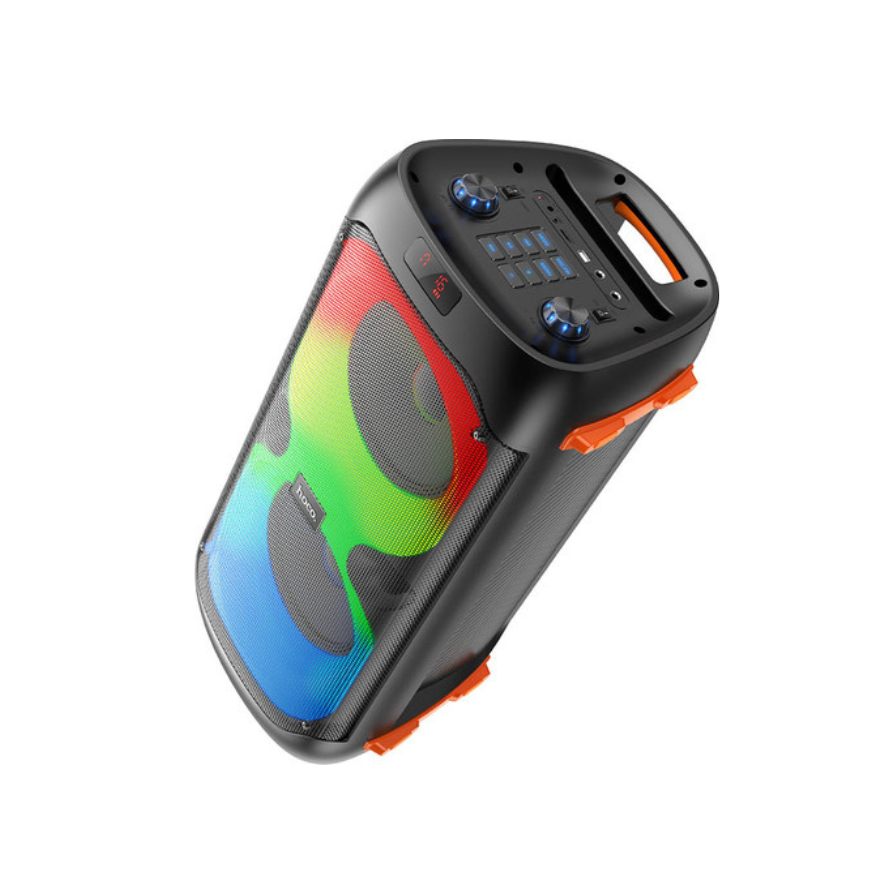 רמקול קריוקי אלחוטי BS53 Manhattan עם 2 מיקרופונים - הוקו HOCO