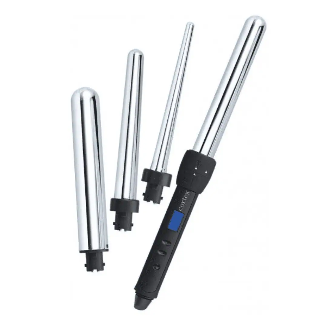 מסלסל שיער מקצועי 4 ב-1 עם ראשים מתחלפים- קורטקס CORTEX