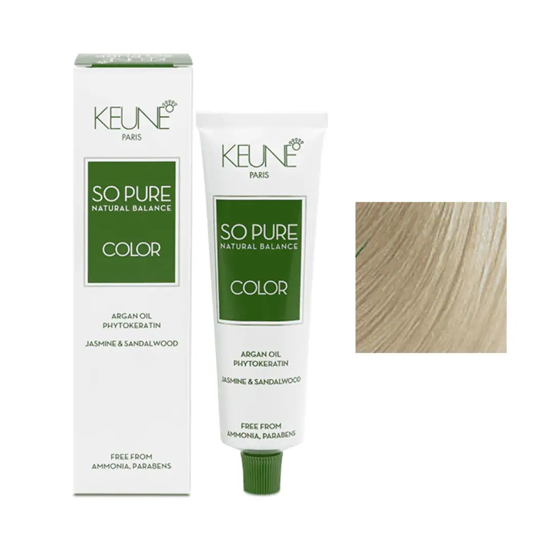 צבע לשיער סו פיור ללא אמוניה 10.01 - קיון KEUNE