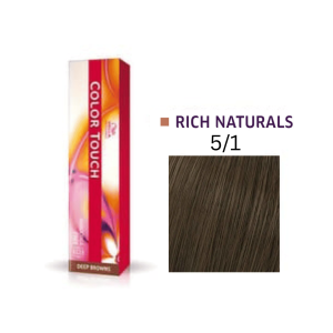 צבע לשיער מקצועי קולור טאץ' 5.1 - WELLA COLOR TOUCH
