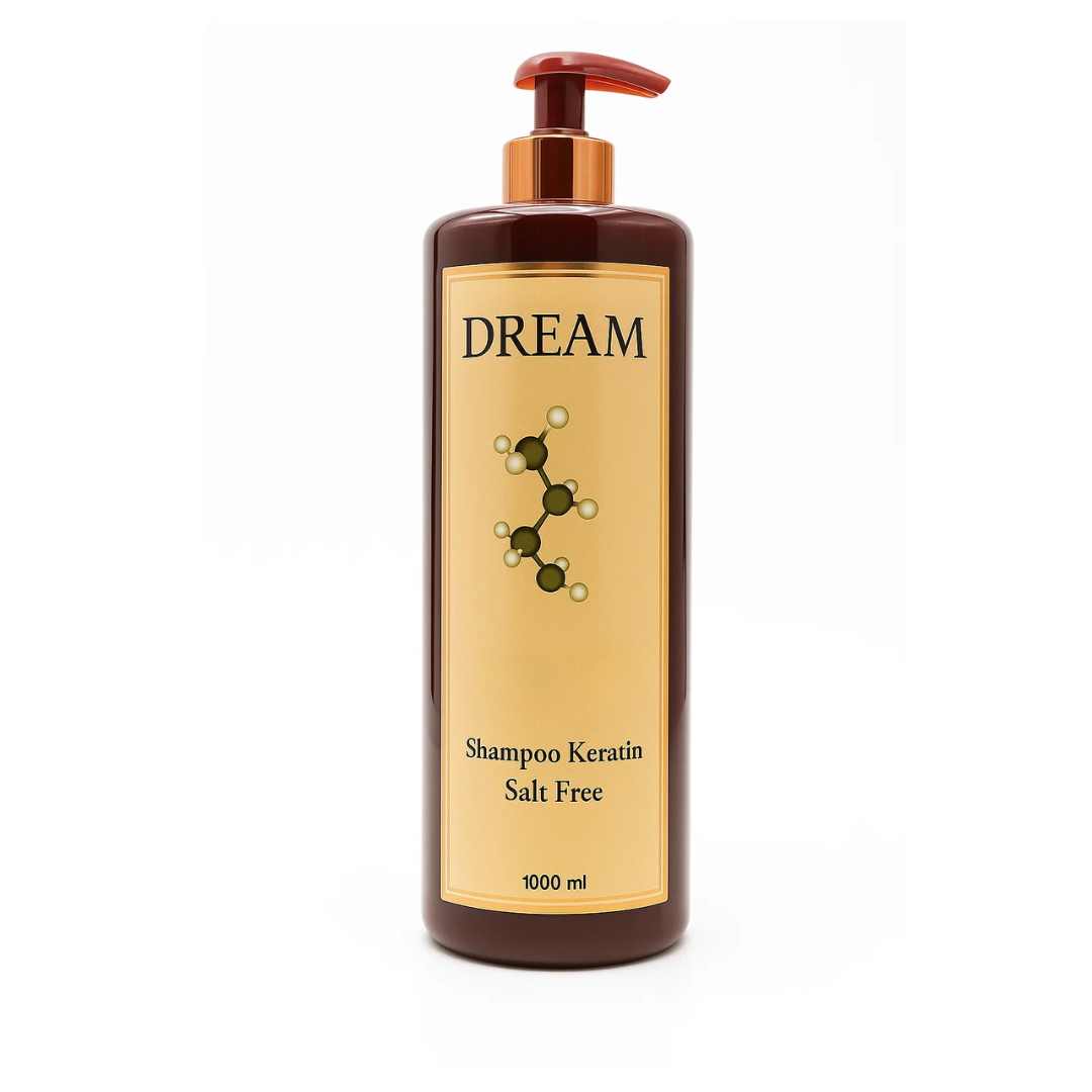 שמפו קרטין ללא מלחים לשיער יבש 1000 מ"ל - דרים DREAM