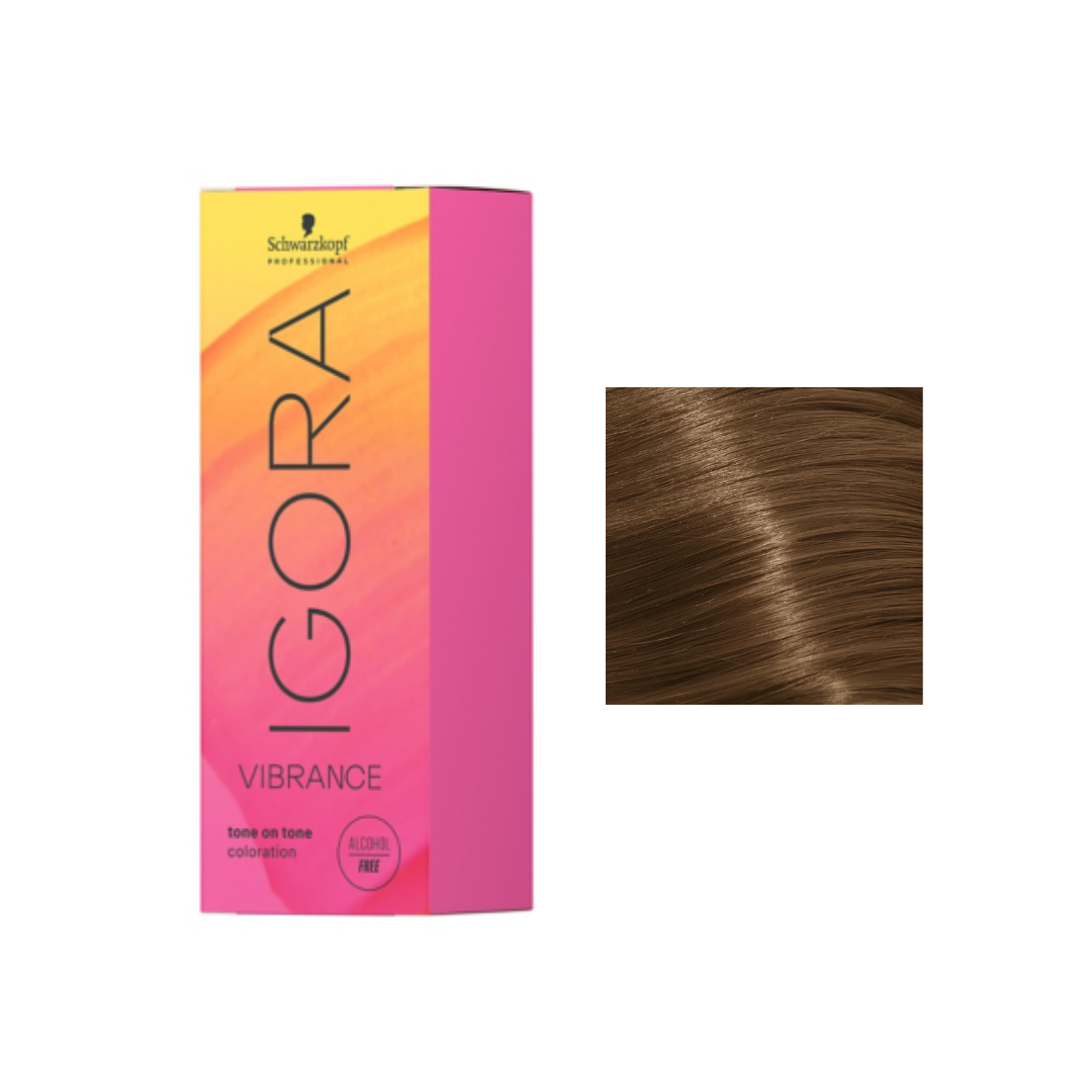 צבע לשיער מספר 7-4 - איגורה ויברנס שוורצקופף IGORA VIBRANCE SCHWARZKOPF