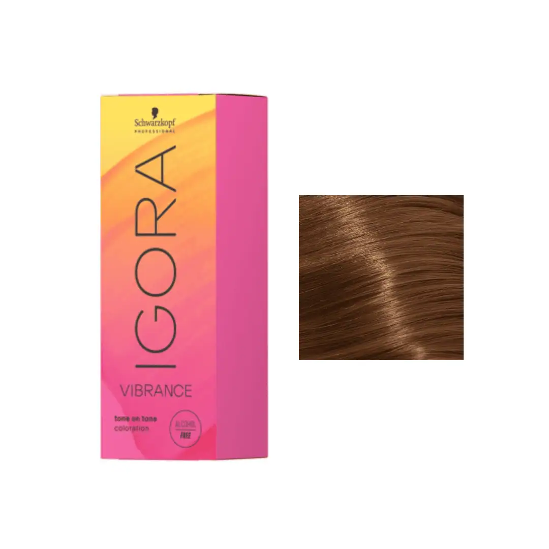 צבע לשיער מספר 7-55 - איגורה ויברנס שוורצקופף IGORA VIBRANCE SCHWARZKOPF
