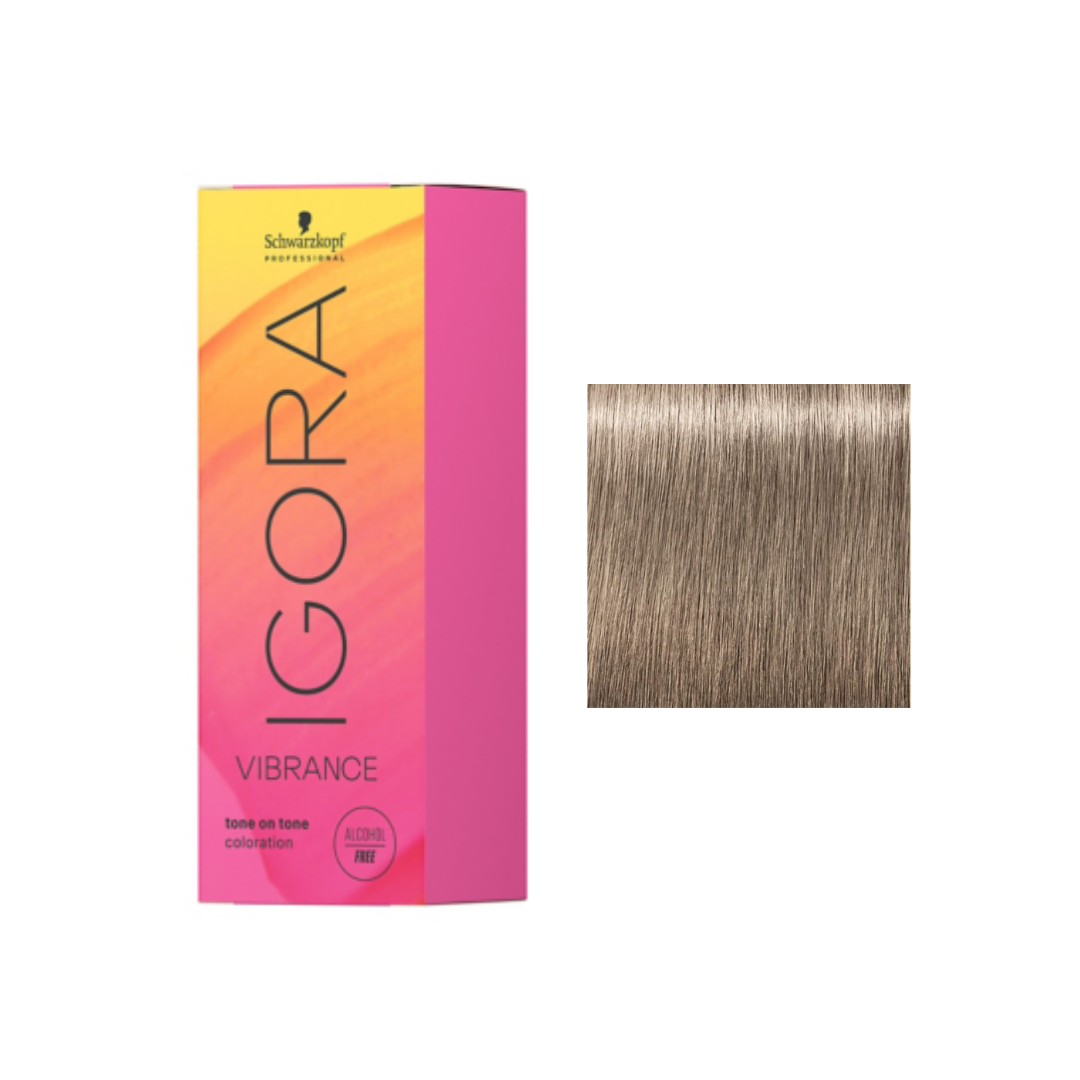 צבע לשיער מספר 9-1 - איגורה ויברנס שוורצקופף IGORA VIBRANCE SCHWARZKOPF