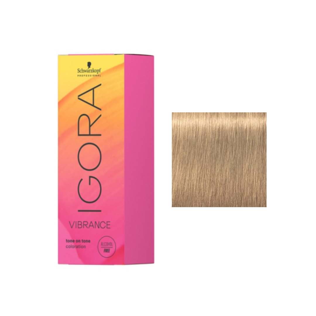 צבע לשיער מספר 9-0 - איגורה ויברנס שוורצקופף IGORA VIBRANCE SCHWARZKOPF