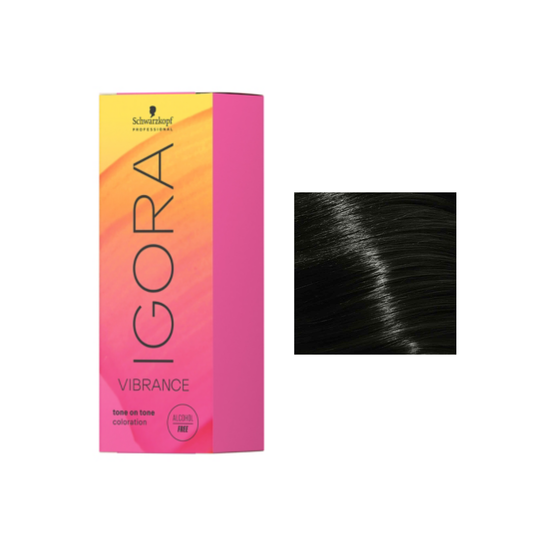 צבע לשיער מספר 3-0 - איגורה ויברנס שוורצקופף IGORA VIBRANCE SCHWARZKOPF