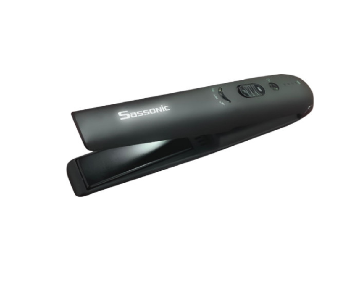 מחליק שיער קרמי נטען מבית SASSONIC ססוניק דגם LIBARATE ESE800