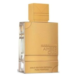 טסטר - אמבר אוד גולד אדישן אקסטרים פיור פרפיום יוניסקס 200 מ"ל - אל הרמיין - Tester - Al Haramain - Amber Oud Gold Edition Extreme Pure Perfume Unisex 200ML